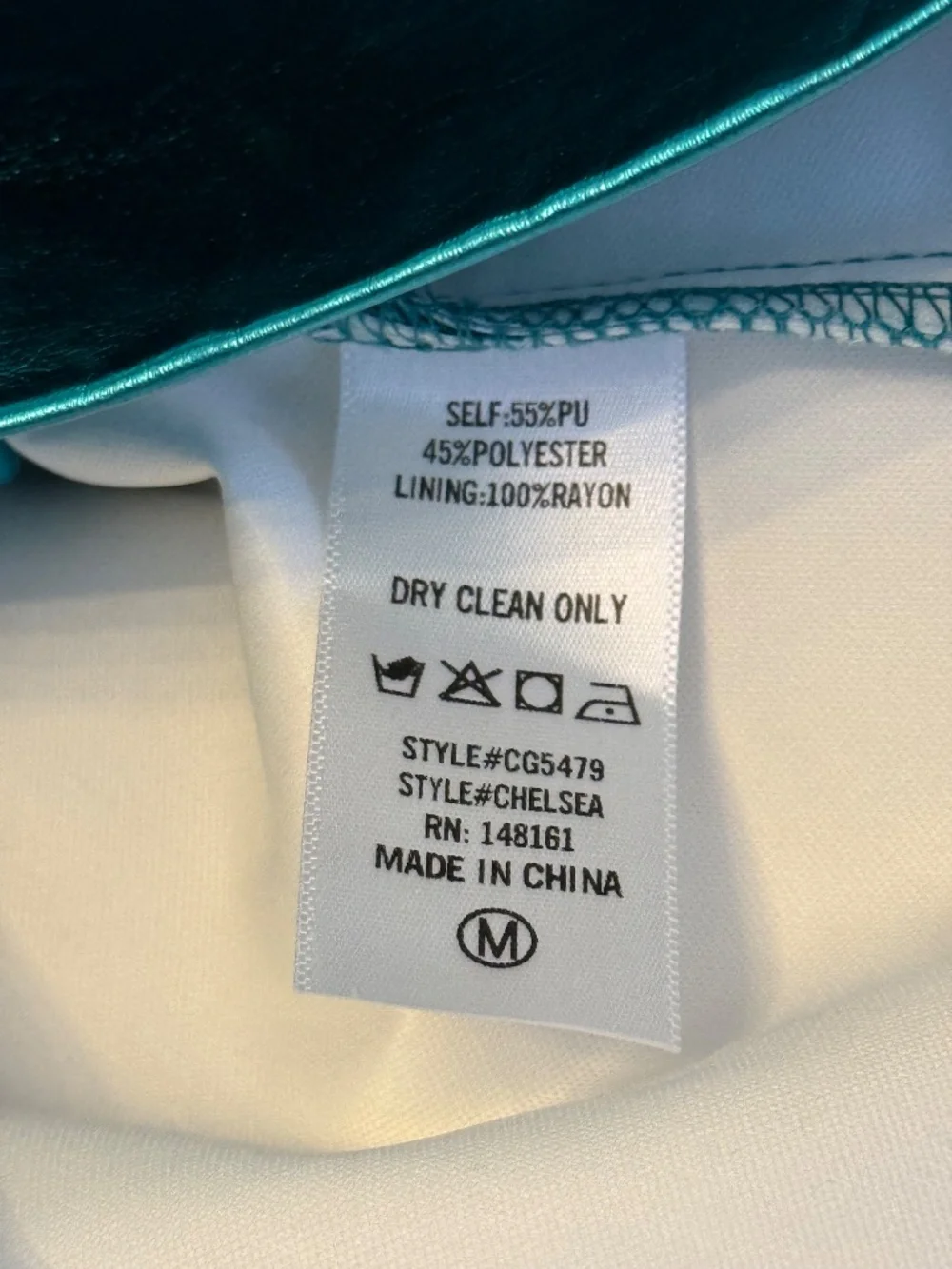 NWT Buddy Love Skort in Metallic Teal (Medium) - Picture 6 of 14